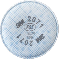 2000 Series Respirator Prefilters, Particulate Filter, P95 Filter Par Equipment