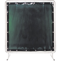 Welding Screen and Frame, Green, 5' x 5' Par Equipment
