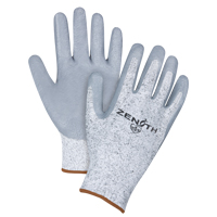 Seamless Stretch Cut-Resistant Gloves, Size Large/9, 13 Gauge, Nitrile Coated, HPPE Shell, ANSI/ISEA 105 Level 2/EN 388 Level 3 Par Equipment