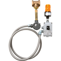 Syst&egrave;me dalarme pour les douches durgence et les installations de lavage des yeux Par Equipment