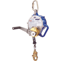 Self-Retracting Lifelines with Retrieval Winches