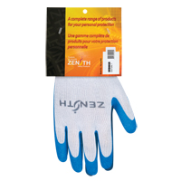 Gants enduits tricot&eacute; sans couture en caoutchouc naturel, 7, R&ecirc;vetement Latex de caoutchouc, Calibre 10, Enveloppe en Polyester/Coton Par Equipment