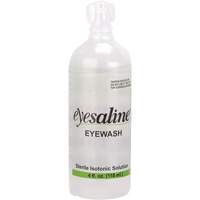 Bouteilles de solution saline pour douche oculaire, Bouteille Plein, 4 oz Par Equipment