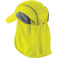 Chapeaux de refroidissement avec voiles pour le cou Chill-Its 6650, Lime haute visibilit&eacute; Par Equipment