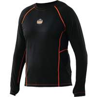 Maillots thermiques &agrave; manches longues, Hommes, Moyen, Noir Par Equipment