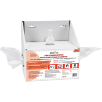 Disposable Lens Cleaning Station, Cardboard, 8" L x 4" D x 8" H SEE380 | Par Equipment