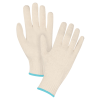 Standard-Duty String Knit Gloves, Poly/Cotton, 7 Gauge, X-Large Par Equipment