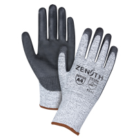 Gants &eacute;lastiques sans coutures r&eacute;sistants &agrave; la coupe, Taille Grand/9, Calibre 13, Rev&ecirc;tement Polyur&eacute;thane, Enveloppe en PEHP, ANSI/ISEA 105 niveau 4/EN 388 niveau 5 Par Equipment