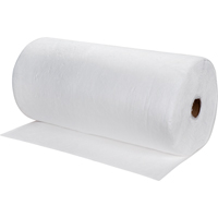 Premium Meltblown Sorbent Rolls, Mediumweight, 150' L x 30" W, 40 gal. Absorbancy Par Equipment