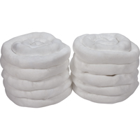 Sorbent Sock, Oil Only, 45 gal. Absorbancy, 3" W x 10' L, Pack of 10 Par Equipment