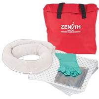 Trousse de lutte contre les d&eacute;versements de premi&egrave;re qualit&eacute;, Huile seulement, Sac, Absorbance de 5 gal. US Par Equipment