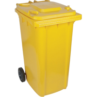 Yellow Mobile Container, Polyurethane, 63 Gallons/63 US gal. SEI276 | Par Equipment