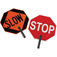 Double-Sided "Stop/Slow" Traffic Control Sign Par Equipment