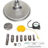 Trousse de mise &agrave; niveau pour douche et douche oculaire/faciale Axion Advantage avec t&ecirc;te et t&ecirc;te de douche oculaire/faciale en acier inoxydable Par Equipment