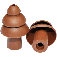 BattlePlugs&reg; Earplugs Replacement Tip, Uncorded, Bulk - Polybag, 24 dB NRR, Large Par Equipment