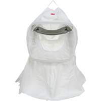 Cagoule Versaflo de haute durabilit&eacute; avec coiffe int&eacute;gr&eacute;e, Grand/Moyen, Coiffe souple, Bavette Simple Par Equipment
