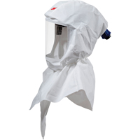 Cagoule de peintre Versaflo compl&egrave;te avec coiffe de premi&egrave;re qualit&eacute;, Universel, Coiffe souple, Bavette Double Par Equipment