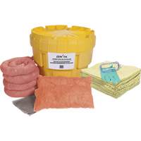 Trousse de lutte contre les d&eacute;versements, Mati&egrave;res dangereuses, Overpack/Baril de r&eacute;cup&eacute;ration, Absorbance de 20 gal. US Par Equipment