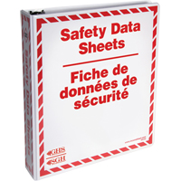 Reliures pour fiches de données de sécurité SEJ596 | Par Equipment