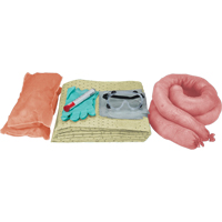 Trousses de d&eacute;versements de rechange de premi&egrave;re qualit&eacute; pour v&eacute;hicules, 10 gallons, Mati&egrave;res dangereuses Par Equipment