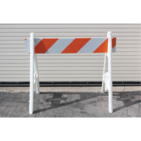 Barricades, A-Frame, 28.6" L x 40" H, Orange/White SEK532 | Par Equipment