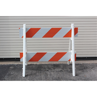 Barricades, A-Frame, 28.6" L x 40" H, Orange/White SEK535 | Par Equipment