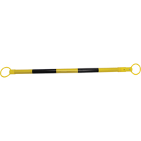 Barrier Cone Bar, 6' 6" Extended Length, Black SEK927 | Par Equipment