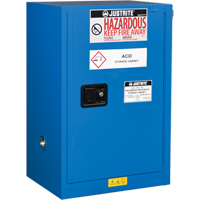 Armoires compactes doubl&eacute;es pour rangement de mati&egrave;res dangereuses Chem-Cor, 12 gal., 23,25" x 35" x 18" Par Equipment