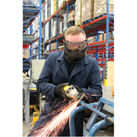 Z2300 Series Safety Shield Goggles, Clear Tint, Anti-Fog, Elastic Band SEL095 | Par Equipment