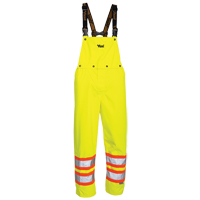 Professional&reg; Journeyman&reg; 300D Pants, Polyester, Small, High Visibility Lime-Yellow Par Equipment