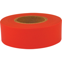 Ruban de signalisation Sub-Zero, 1,2" la x 150' lo, Rouge fluorescent Par Equipment