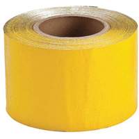 Ruban de marquage temporaire pour la chauss&eacute;e, 4" x 150', Vinyle, Jaune Par Equipment
