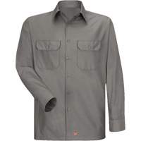 Long Sleeve Ripstop Shirt, Men's, 3X-Large, Grey Par Equipment