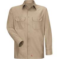 Long Sleeve Ripstop Shirt, Men's, 3X-Large, Khaki Par Equipment
