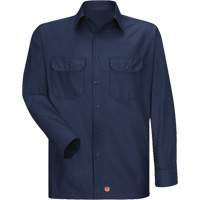 Long Sleeve Ripstop Shirt, Men's, 3X-Large, Navy Blue Par Equipment