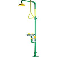 Safe-T-Zone&reg; Aerated Combination Shower & Eye Wash Par Equipment
