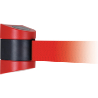 TensaBarrier&reg; Wall Mounted Units, Plastic, Screw Mount, 15', Red Tape Par Equipment