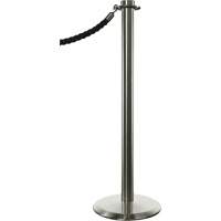 Poteaux portatifs, Hauteur de 34", Chrome poli Par Equipment
