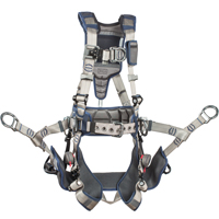 ExoFit STRATA™ Tower Climbing Style Harness, CSA Certified, Class ADP, Medium, 420 lbs. Cap. SFM461 | Par Equipment