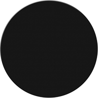 Armor Stripe Lean/5S Markers, Circle, 6" L x 6" W, Black, Plastic Par Equipment