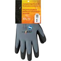 Gants enduits de premi&egrave;re qualit&eacute; ZX-30°, 10/T-Grand, R&ecirc;vetement PVC, Calibre 15, Enveloppe en Nylon Par Equipment