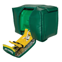 Tempered Portable Eyewash, Gravity-Fed, 9 gal. Capacity, Meets ANSI Z358.1 Par Equipment
