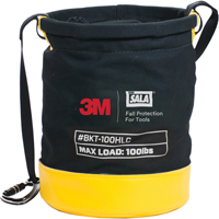Tool Lifting Safe Bucket, Canvas, 12.5" Dia. x 15" H, 100 lbs. Load Rating SFV223 | Par Equipment