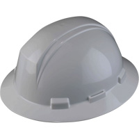 North&reg; Kilimanjaro Full Brim Hardhat, Meets CSA Type 2, Ratchet Suspension, Non-Vented Par Equipment
