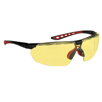 Lunettes de s&eacute;curit&eacute; s&eacute;rie Falcon Dynamic, Lentille Ambr&eacute;e, Antibu&eacute;e, ANSI Z87+/R&eacute;pond ou surpasse la norme CSA Z94.3 Par Equipment