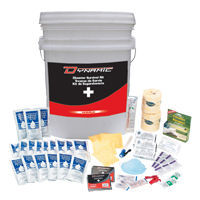 Trousse de premiers soins pour pr&eacute;paration aux situations d'urgence Dynamic, Dispositif m&eacute;dical Classe 1, Seau Par Equipment