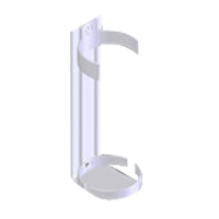Dynamic Plastic Vehicle Bracket for Bio Med Wash&reg; Solution Par Equipment