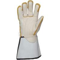 Linemans Glove, Small, Grain Cowhide Palm Par Equipment