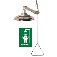 All Stainless Steel Drench Shower, Wall-Mount SGC281 | Par Equipment