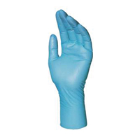 Gants jetables Solo Ultra 997, T-Grand, Nitrile, 4 mils, Sans poudre, Bleu Par Equipment